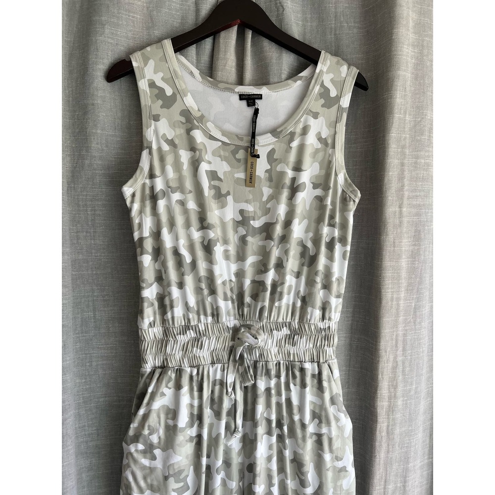 Coco + Carmen Muted Camo Tonal Jumpsuit | NWT | Women's S/M